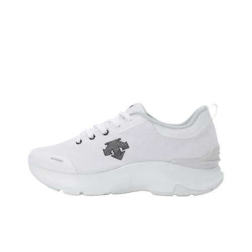 DESCENTE Day Лайт Противоскользящий Устойчивый к истиранию Низкий Топ Повседневная обувь Унисекс Белый