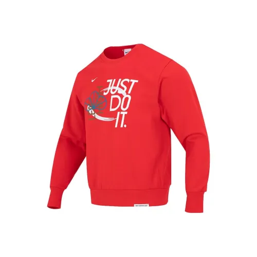 Nike Толстовка Мужская Университетский Красный