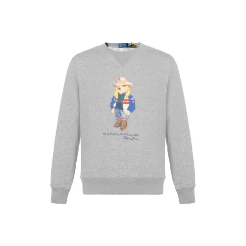 Polo Ralph Lauren Светло-серый Мужской Свитшот