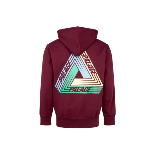 PALACE Темно-красные мужские свитшоты