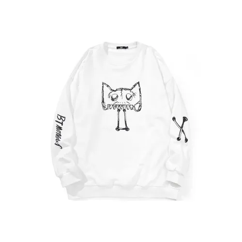 BIRDTALK Белый Унисекс Свитшоты