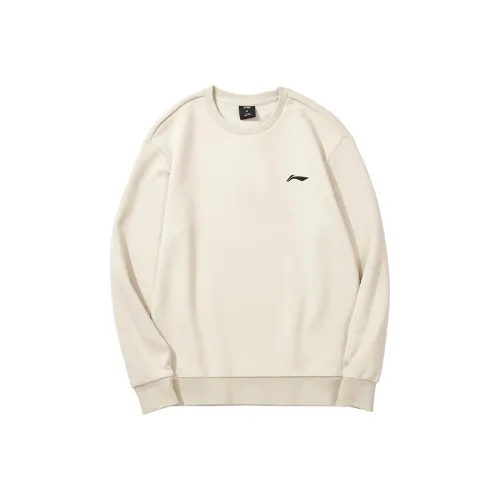 LiNing Sweatshirt Autumn Men's Khaki