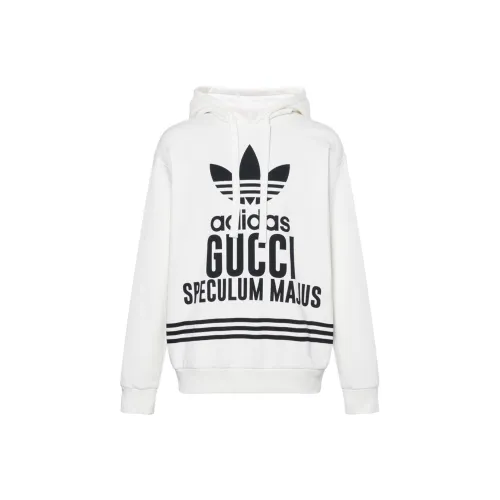 GUCCI X ADIDAS FW22 Толстовка Мужской Белый