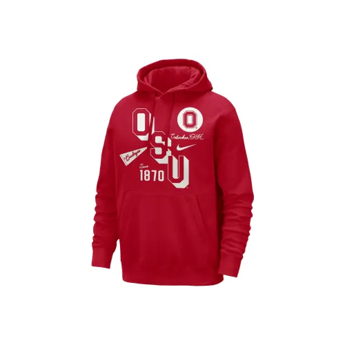 nike Ohio State Club Свитшот Мужской Красный