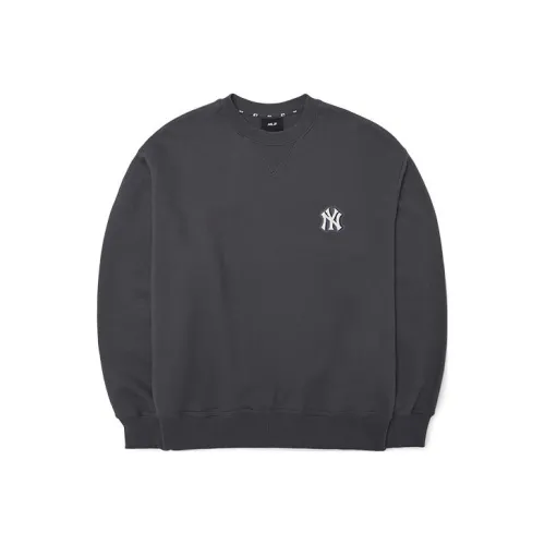 Mlb Base Logo New York Yankees Свитшот Мужской Темно-Серый