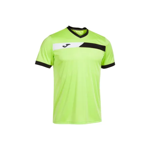 Joma Рубашка с коротким рукавом Man Корт Лайм T Рубашка Мужская Оранжевая Черная