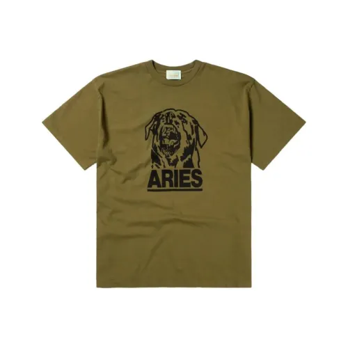 Овен Оливковый Унисекс Футболка