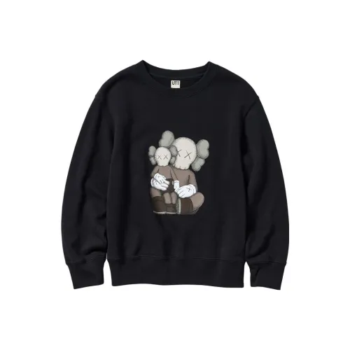 UNIQLO KAWS Collaboration Collection Черный Унисекс Толстовки