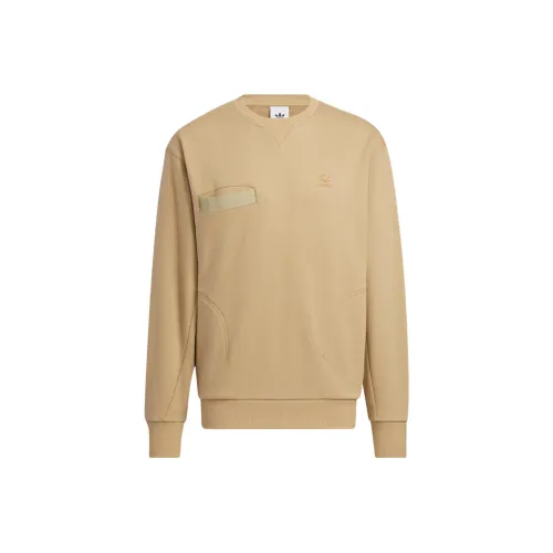 Adidas Originals Ww Crew Хаки Мужские Свитшоты