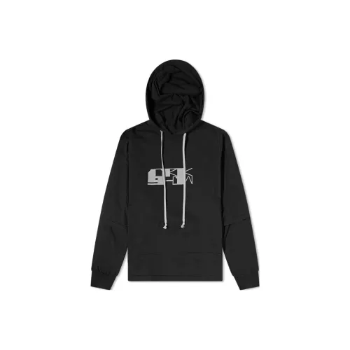 RICK OWENS совместный бренд Черные мужские свитшоты
