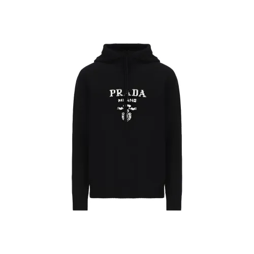 PRADA FW22 Толстовка Мужской Черный