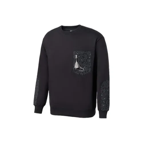 PUMA Черные Мужские Свитшоты