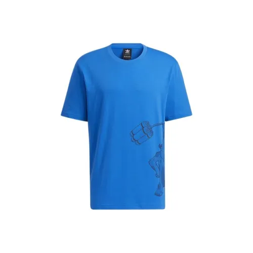 Adidas T-Shirt Мужская Многоцветная