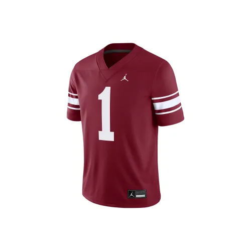 Джордан Oklahoma Sooners T-Shirt Мужская Темно-Красная