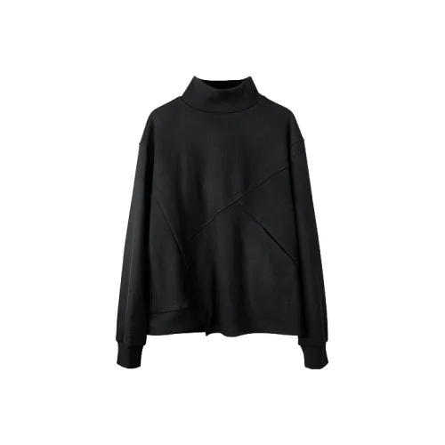 HUANXIANGZHE Черный Унисекс Свитшоты