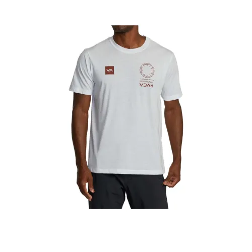RVCA Белая Мужская Футболка
