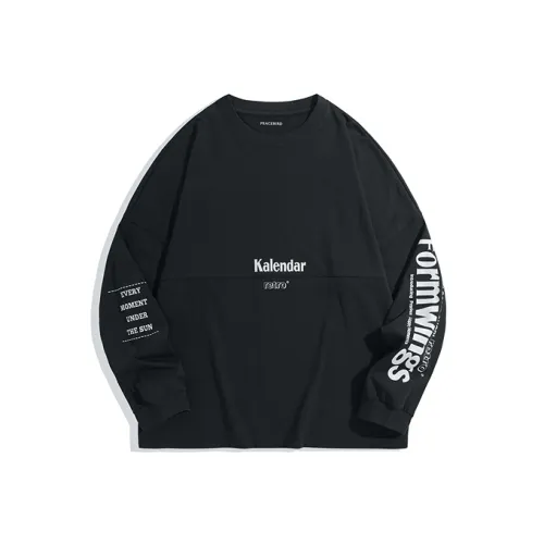 PEACEBIRD MEN Черный 1 Мужская T-Рубашка