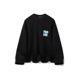 Черный круглый вырез