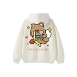 Белый мужской медвежонок