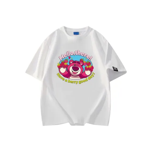 Disney Cartoon Cute Strawberry Collection Toy Story T-Shirt Unisex