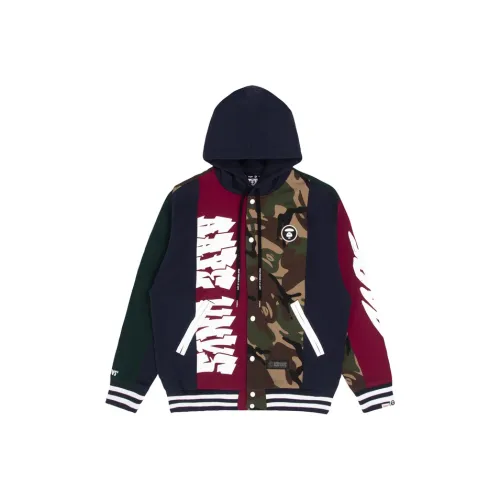 AAPE Темно-синий NYX Мужские Свитшоты