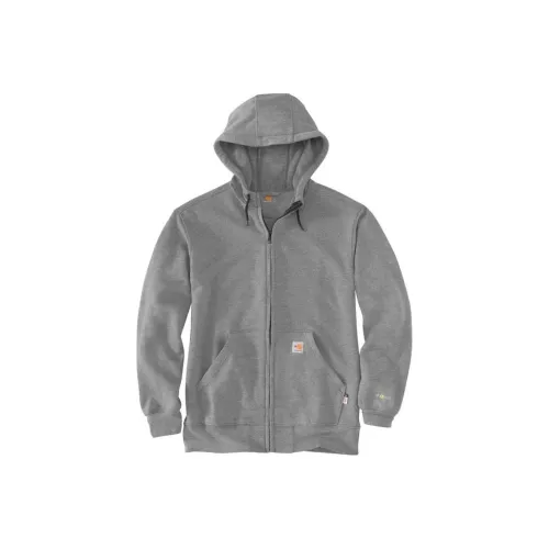 Carhartt Свободный крой MIDWEIGHT С капюшоном ZIP Передняя часть Толстовка Мужской