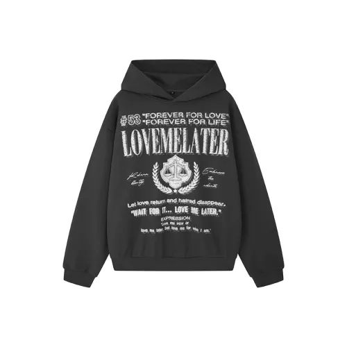 LOVE ME LATER Унисекс Свитшоты