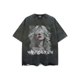 Чёрный Серый Цвет (Рваный)