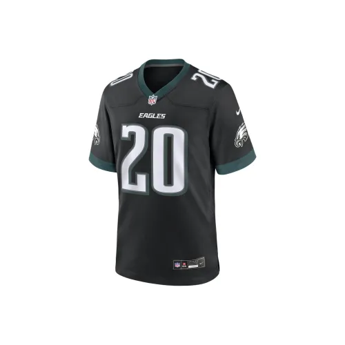 nike NFL Брайан Даусон Филадельфия Иглз Т-рубашка Мужская Черная