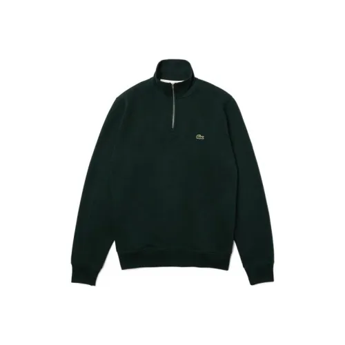 Толстовка LACOSTE Collaboration Мужская Темно-зеленая