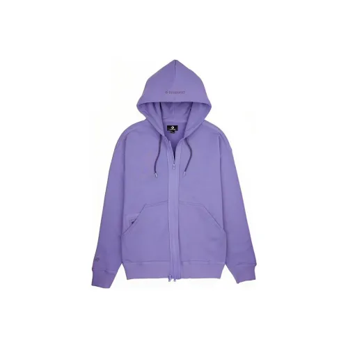 Конверс Utility Fleece Свитшот Мужской Фиолетовый