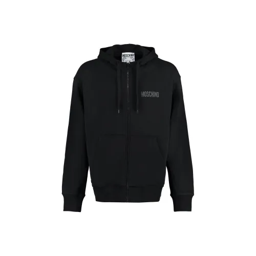 MOSCHINO Мужские черные свитшоты