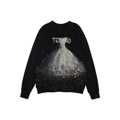 TCH SS24 Свитшот Унисекс Черный