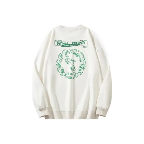 OUTDOOR PRODUCTS Лунно-белый Унисекс Свитшоты