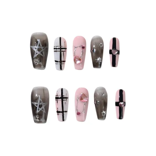 XUJING Искусственные ногти для женщин