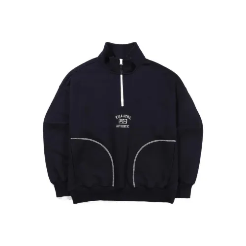 FILA Темно-синий Унисекс Свитшоты