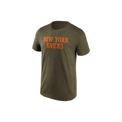 NBA Fanatics New York Knicks Футболка Мужская Зеленая
