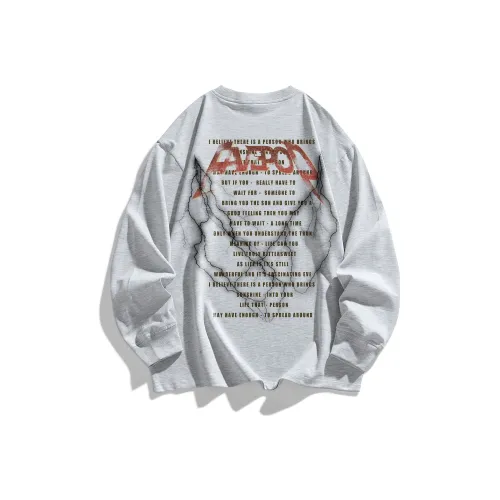 FAVEPOP Длинный рукав Т-рубашка Унисекс