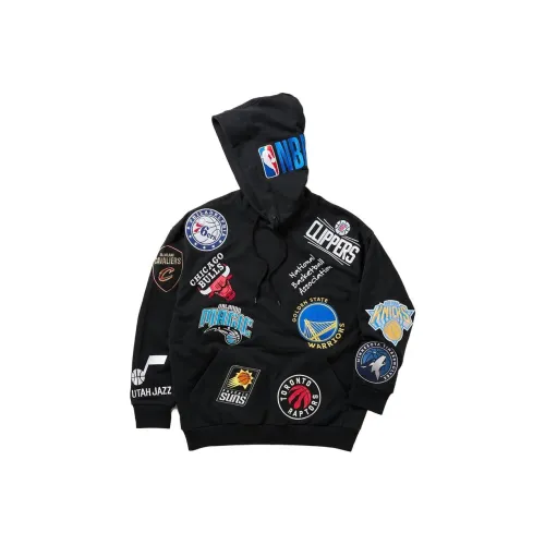 NBA Унисекс Свитшоты Командного Морского Синего Цвета