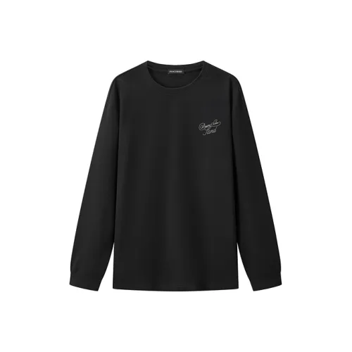 PEACEBIRD MEN Черный 1 Мужская T-Рубашка