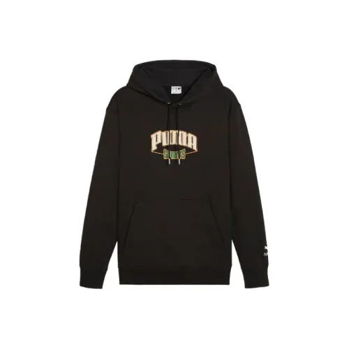 PUMA DOWNTOWN Толстовка Мужская Черная