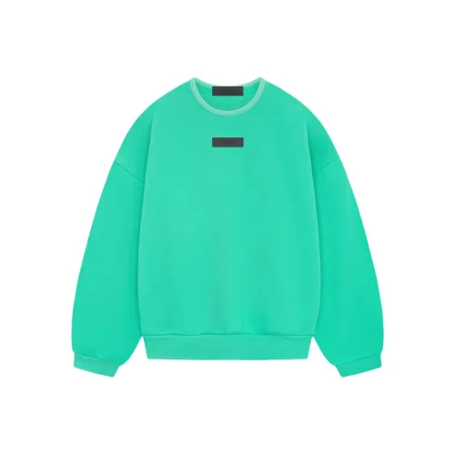 Fear of God Essentials SS24 Crewneck Толстовка Мужской Лист мяты Лист мяты