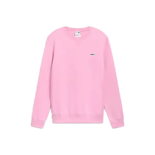 PUMA Suede Logo Мужская футболка с логотипом на рукаве светло-фиолетовая рубашка