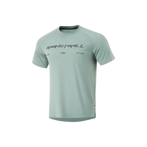 Лайнер Professional Basketball Series T Рубашка Мужская Серый Пена Зеленый