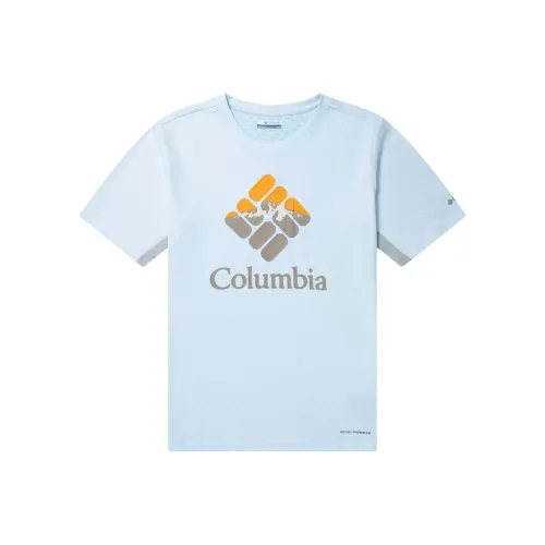 Мужская футболка Columbia co-brand светло-синего цвета
