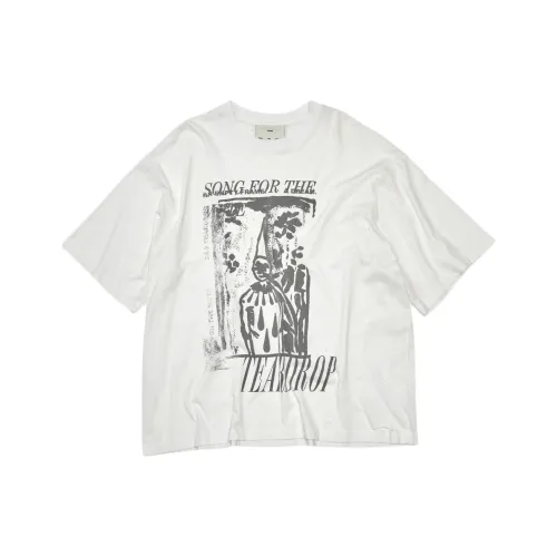 Song for the Mute FW24 T Рубашка Мужская Белая