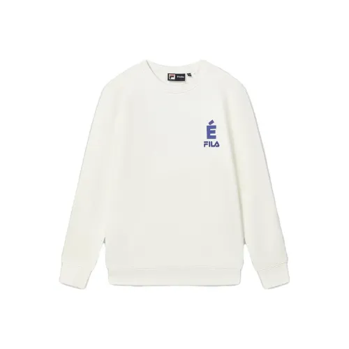 FILA x Études Кокосовое молоко Белый Мужской Свитшот