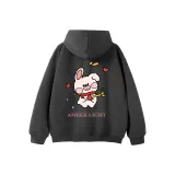 Темно-серый, женский, кролик