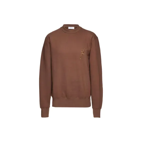 FERRAGAMO FW23 Толстовка Мужской Коричневый