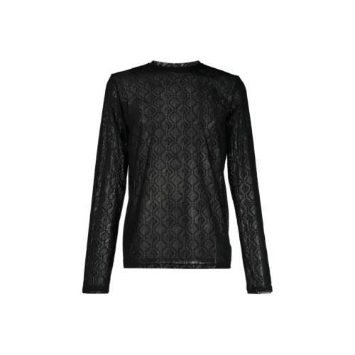 Marine Serre T-Shirt Мужской Черный